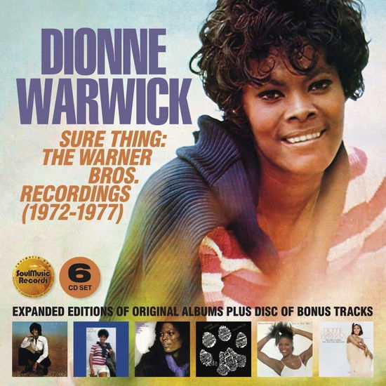 Sure Thing - The Warner Bros. Recordings 1972-1977 (Clamshell) - Dionne Warwick - Musique - CHERRY RED - 5013929090736 - 17 février 2023