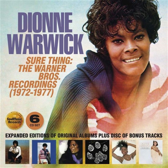 Cover for Dionne Warwick · Sure Thing - The Warner Bros. Recordings 1972-1977 (Clamshell) (CD) (2023)