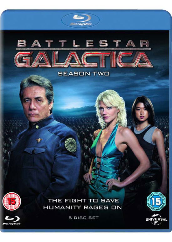 Cover for Battlestar Galactica · Battlestar Galactica (2004): Season 2 (Blu-Ray) (2013)