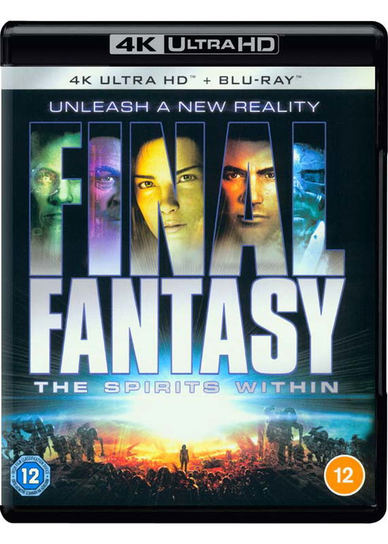 Cover for Final Fantasy: The Spirits Within · 20th Anniversary (Blu-ray) (2021)