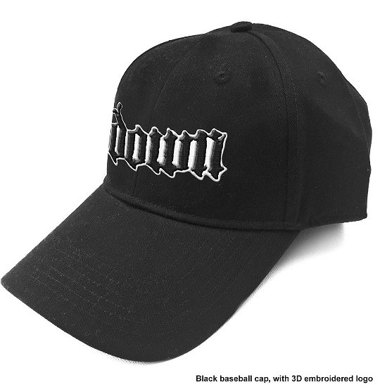 Down Unisex Baseball Cap: Logo - Down - Merchandise -  - 5056170671736 - 