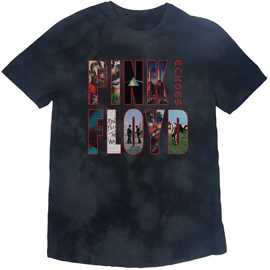 Cover for Pink Floyd · Pink Floyd Unisex T-Shirt: Echoes Album Montage (Wash Collection) (T-shirt) [size M] [Black - Unisex edition]