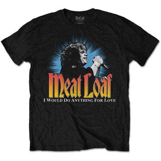 Meat Loaf Unisex T-Shirt: Live - Meat Loaf - Merchandise -  - 5056561044736 - July 28, 2022