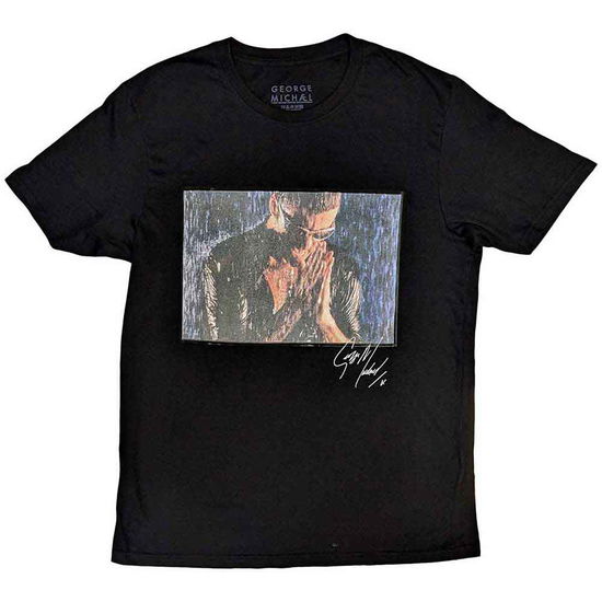 George Michael Unisex T-Shirt: Film Still - George Michael - Gadżety -  - 5056737207736 - 