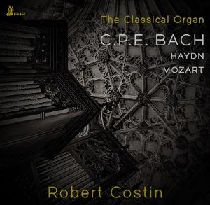 Cover for Bach,c.p.e. / Haydn / Costin · Classical Organ (CD) (2025)