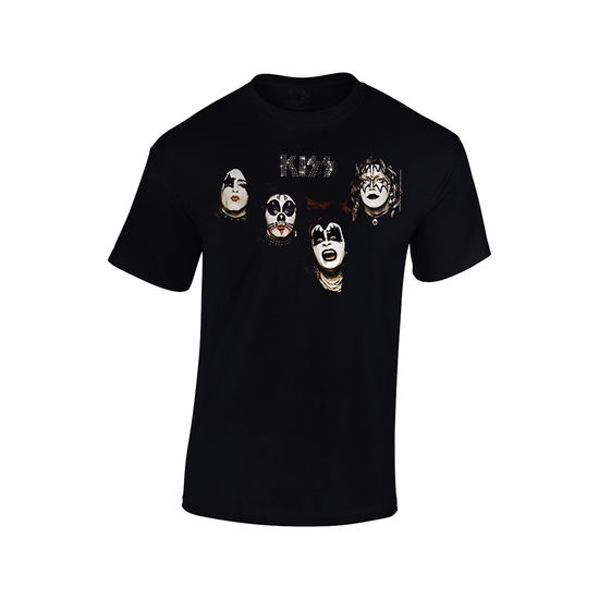 Cover for Kiss · 1974 (Kids 3-4) (T-shirt) [Black edition] (2018)