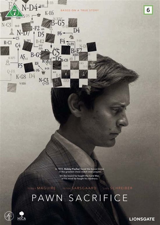 Cover for Pawn Sacrifice (DVD) (2016)