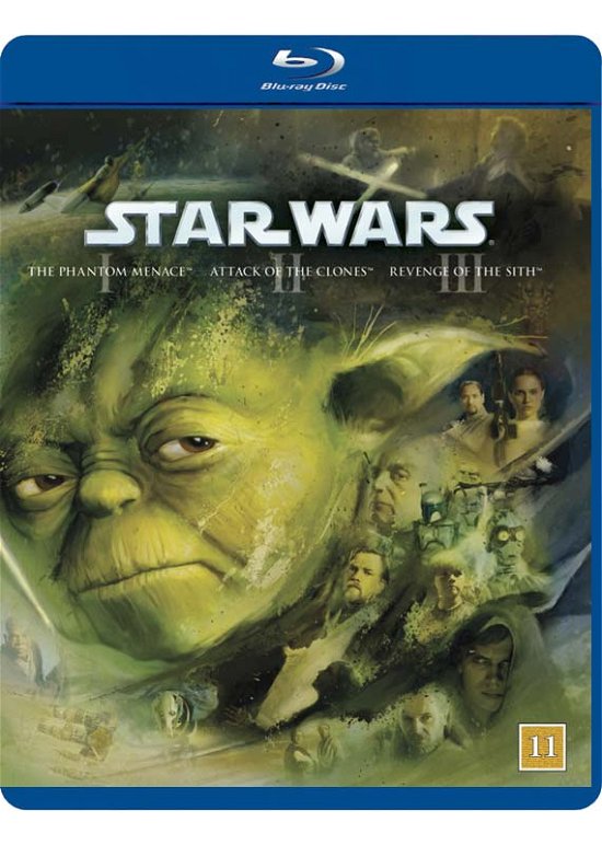 Cover for Star Wars · Star Wars I-III: Prequel Trilogy (Blu-Ray) (2015)