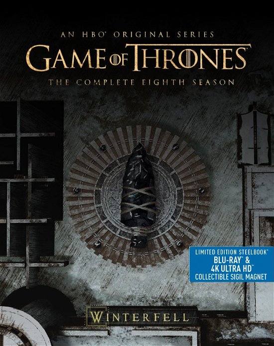 Cover for Game of Thrones · Game Of Thrones S08 Uhd/Bd Steelbook (4K UHD Blu-ray) (2019)