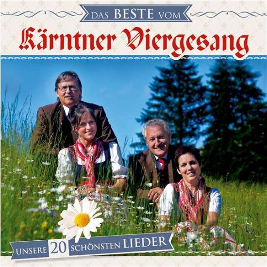 Cover for Kärntner Viergesang · Das Beste - Unsere 20 Schönsten Lieder (CD) (2017)