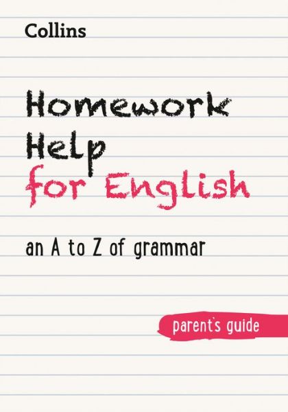 Cover for Collins KS2 · Homework Help for English: An a to Z of Grammar - Help your kids (Paperback Book) (2019)