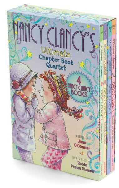 Fancy Nancy: Nancy Clancy's Ultimate Chapter Book Quartet: Books 1 through 4 - Nancy Clancy - Jane O'Connor - Livros - HarperCollins Publishers Inc - 9780062422736 - 8 de setembro de 2015