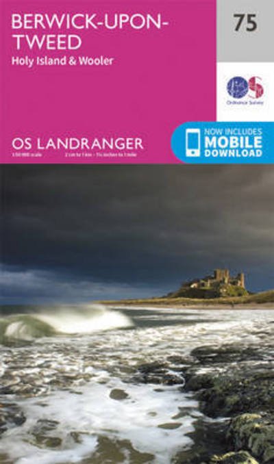 Cover for Ordnance Survey · Berwick-Upon-Tweed - OS Landranger Map (Kort) [February 2016 edition] (2016)