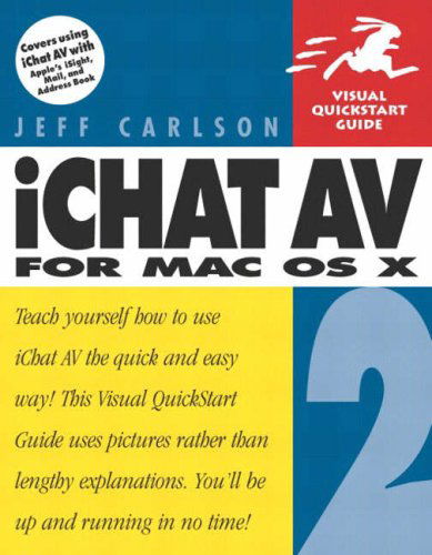 Cover for Jeff Carlson · Ichat Av 2 for Mac Os X (Visual Quickstart Guide) (Paperback Book) (2003)