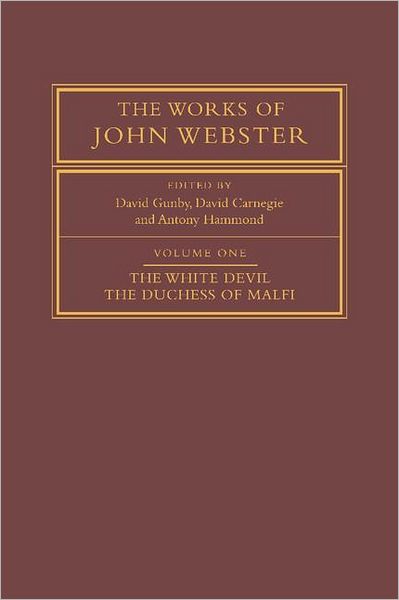 Cover for John Webster · The Works of John Webster 3 Volume Paperback Set (Book pack) (2008)