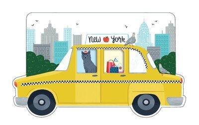 Cover for Aylssa Nassner · New York City Taxi Shaped Cover Sticky Notes (Print) [Revised and updated edition] (2015)