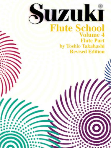 Cover for Alfred Publishing Staff · Suzuki Flute School, Volume 4: Flute Part (Suzuki Method Core Materials) (Taschenbuch) [Revised edition] (2000)