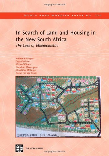 Cover for Rogier Van den Brink · In Search of Land and Housing in the New South Africa: the Case of Ethembalethu (World Bank Working Papers) (Paperback Book) (2008)