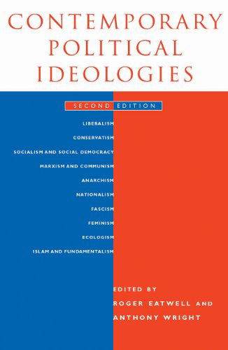 Cover for Anthony Wright · Contemporary Political Ideologies: Second Edition (Taschenbuch) (1999)