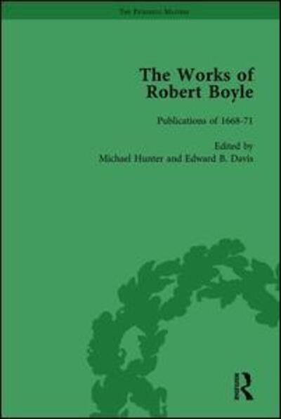 Cover for Michael Hunter · The Works of Robert Boyle, Part I Vol 6 (Hardcover Book) (1999)