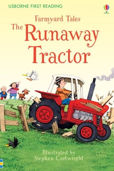 Cover for Heather Amery · First Reading Farmyard Tales: The Runaway Tractor - 2.2 First Reading Level Two (Mauve) (Inbunden Bok) (2015)