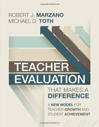 Cover for Robert J. Marzano · Teacher Evaluation That Makes a Difference: A New Model for Teacher Growth and Student Achievement (Taschenbuch) (2013)