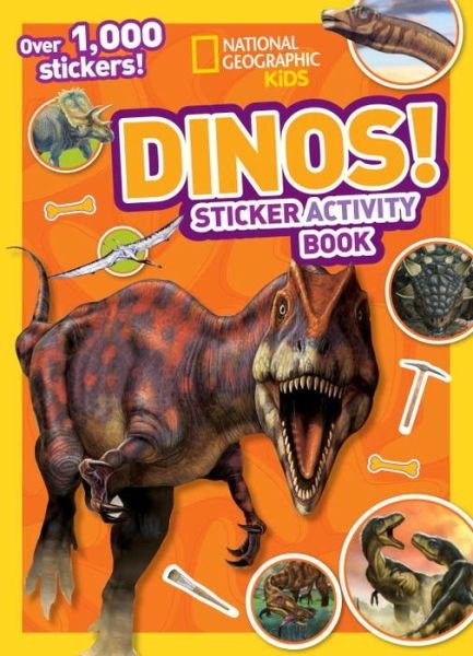 Cover for National Geographic Kids · National Geographic Kids Dinos Sticker Activity Book: Over 1,000 Stickers! - NG Sticker Activity Books (Paperback Bog) [Act Stk edition] (2014)