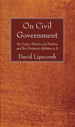 Cover for David Lipscomb · On Civil Government (Paperback Book) (2011)