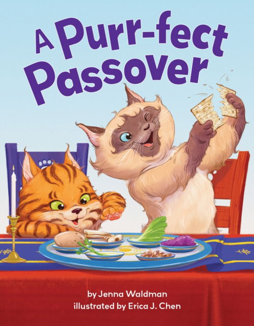 A Purr-fect Passover - Jenna Waldman - Książki - Behrman House Inc.,U.S. - 9781681156736 - 25 marca 2025