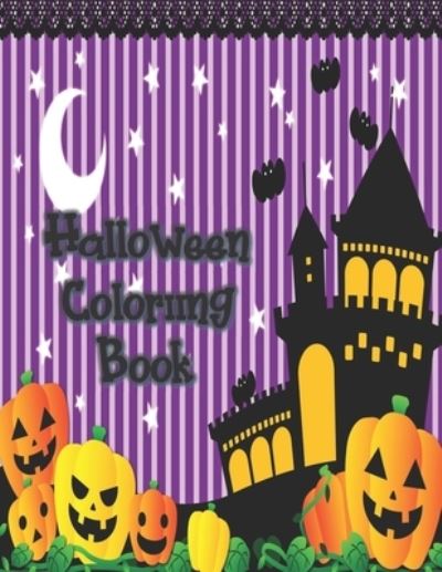 Cover for Halloween Activity Books · Halloween Coloring Book (Paperback Book) (2019)