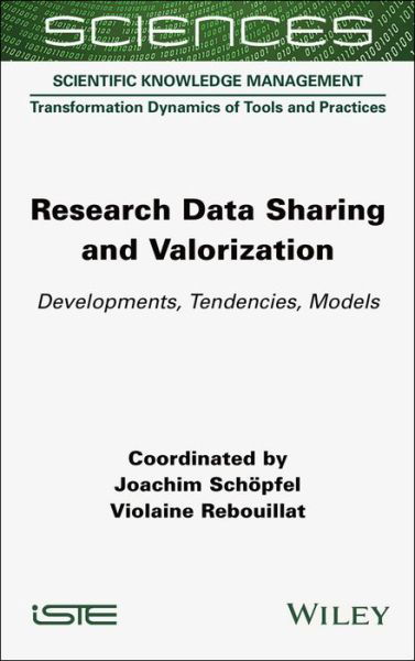 Cover for J Schoepfel · Research Data Sharing and Valorization: Developments, Tendencies, Models (Inbunden Bok) (2022)