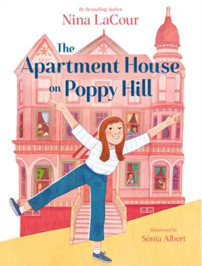 Cover for Nina Lacour · The Apartment House on Poppy Hill (Innbunden bok) (2023)