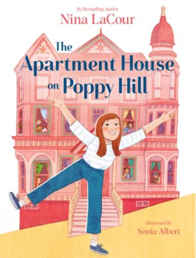 Cover for Nina Lacour · The Apartment House on Poppy Hill (Gebundenes Buch) (2023)