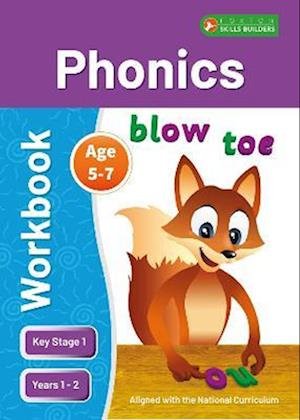 Cover for Foxton Books · KS1 Phonics Workbook for Ages 5-7 (Years 1 - 2) Perfect for learning at home or use in the classroom - Foxton Skills Builders (Pocketbok) (2022)
