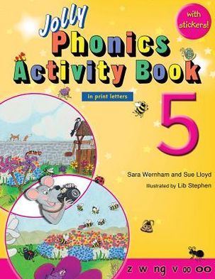 Cover for Sue Lloyd · Jolly Phonics Activity Book 5 (In Print Letters) (Pocketbok) (2012)