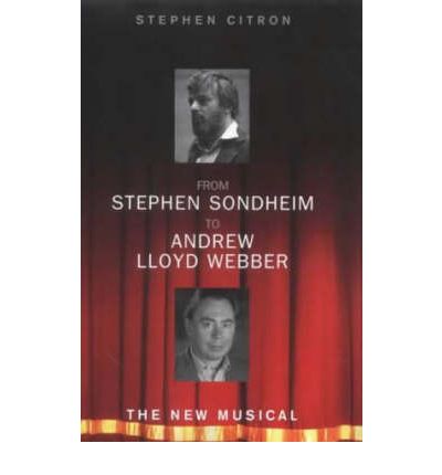 Cover for Stephen Citron · Sondheim And Lloyd Webber (Hardcover Book) (2001)