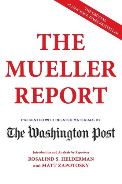 Cover for Washington Post · Mueller Report (Book) (2019)