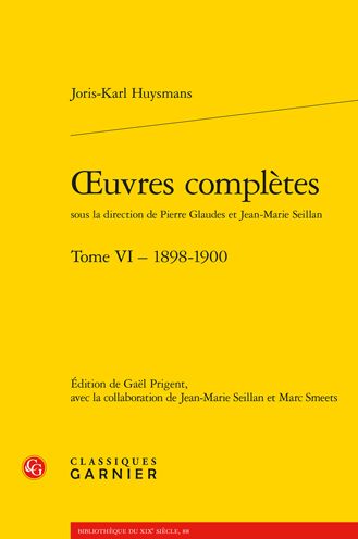 Cover for Joris Karl Huysmans · Oeuvres Completes (Paperback Book) (2021)