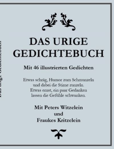 Cover for Peter Schinzel · Das urige Gedichtebuch (Paperback Book) (2022)