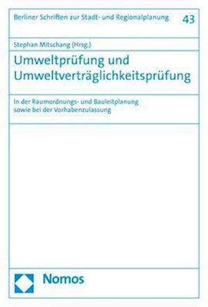 Cover for Stephan Mitschang · Umweltprüfung und Umweltverträglichkeitsprüfung (Book) (2022)