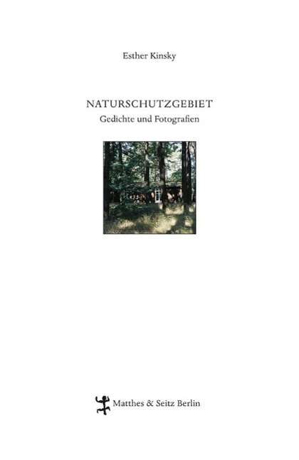 Naturschutzgebiet - Kinsky - Książki -  - 9783882210736 - 