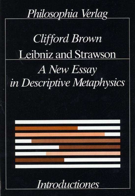 Cover for Brown · Leibniz and Strawson (Buch)