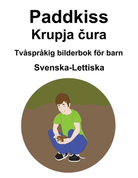 Cover for Richard Carlson · Svenska-Lettiska Paddkiss / Krupja &amp;#269; ura Tvasprakig bilderbok foer barn (Paperback Bog) (2021)