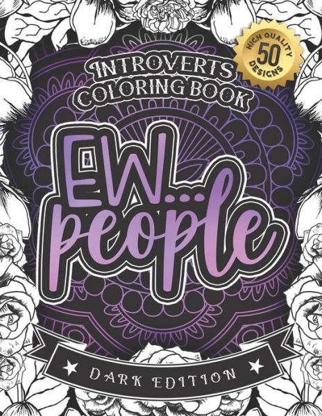 Cover for Black Feather Stationery · Introverts Coloring Book (Paperback Book) (2020)