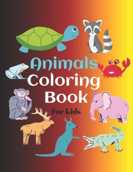 Cover for Sketch Book Edition · Animals Coloring Book For Kids (Paperback Book) (2021)