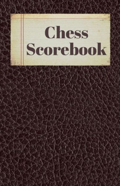 Cover for Purple Bean Publishing · Chess Scorebook (Paperback Book) (2020)