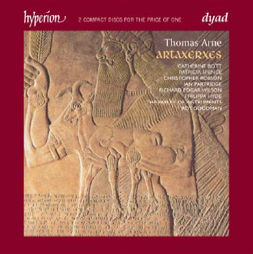 Artaxerxes - Thomas Arne - Muziek - HYPERION - 0034571120737 - 10 november 2009