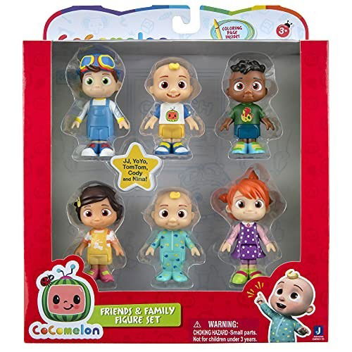 Cover for Cocomelon · Cmw0170 - Familie Und Freunde 6er Figuren-set (Toys)