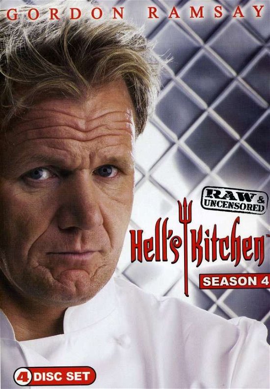 Cover for Gordon Ramsay · Season 4 Hell's Kitchen (Us) (DVD) [Uncensored edition] (2021)
