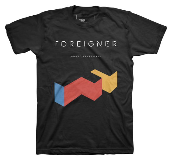 Cover for Foreigner · Agent Provocateur (T-shirt) [size S] [Black edition] (2018)